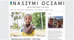 Desktop Screenshot of naszymioczami.pl
