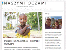 Tablet Screenshot of naszymioczami.pl